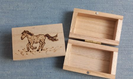 Holzkisterl mini "Pferd"