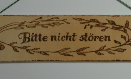 Bitte nicht stören