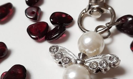 Schutzengel mit kleinem Kraftstein