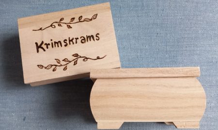 Holzschatulle "Krimskrams"